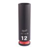 Afbeeldingen van MILWAUKEE Dop SHOCKWAVE ⅜" lang 12MM