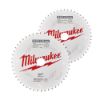 Afbeeldingen van MILWAUKEE Cirkelzaagblad hout 216X30MM 48T/60T 2x