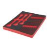 Afbeeldingen van MILWAUKEE Foam inlay leeg t.b.v. 22-delige MAXBITE ringratel-steeksleutelset