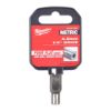 Afbeeldingen van MILWAUKEE Ratel dop ¼" FOUR FLAT 4,5MM