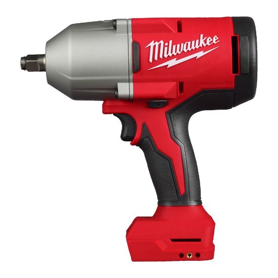Afbeeldingen van MILWAUKEE Accu slagmoersleutel ½" M18BLHIWF12-0X 18V high torque met frictiering BODY in HD-Box