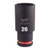 Afbeeldingen van MILWAUKEE Dop SHOCKWAVE ½" lang 26MM