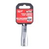 Afbeeldingen van MILWAUKEE Ratel dop ¼" FOUR FLAT lang 13MM