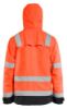 Afbeeldingen van BLÅKLÄDER Jack ongevoerd 4837 High Vis rood/zwart XS