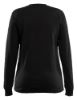 Afbeeldingen van BLÅKLÄDER T-shirt vlamvertragend dames met lange mouwen 3467 zwart L