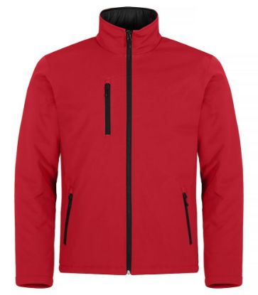 Afbeeldingen van Padded softshell 0200954 rood 4XL