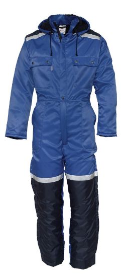 Afbeeldingen van HAVEP Winteroverall Basic 2206 korenblauw/donker denim 44