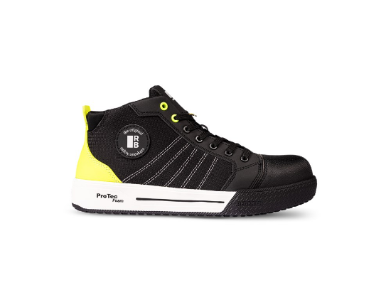 Afbeeldingen van Werkschoen hoog Runner S1 zwart 46