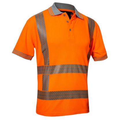 Afbeeldingen van Polo X-Viz-Comfort 6210 polo RWS oranje XXL
