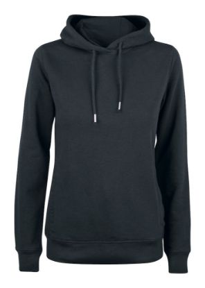 Afbeeldingen van Hoodie dames zwart xxl