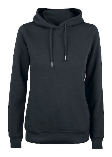 Afbeeldingen van Hoodie dames zwart s