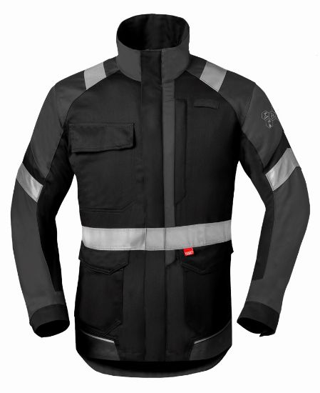 Afbeeldingen van HAVEP Jas 5safety Image + 50285 zwart/charcoal 54