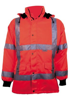 Afbeeldingen van Parka RWS Beaver fluor oranje L