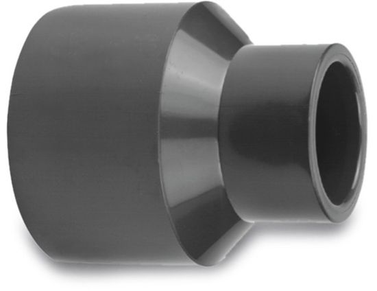Afbeeldingen van VDL Verloopsok PVC-U grijs 63X50X40MM lijmspie/lijmmof/lijmmof 16bar