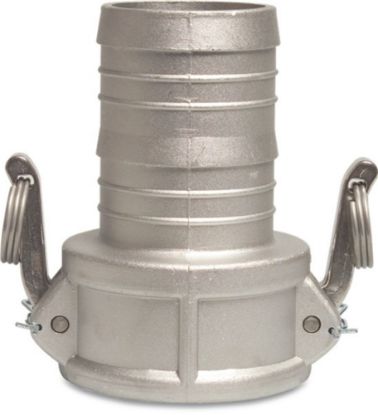 Afbeeldingen van Snelkoppeling aluminium 2.½"X63MM M-deel Camlock C/slangtule 10bar