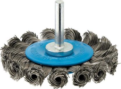 Afbeeldingen van FORUM Ronde borstel getordeerd staaldraad 75MM