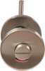Afbeeldingen van OXLOC Rozet vrij/bezet SR RVS op stalen onderrozet 52X8,5MM