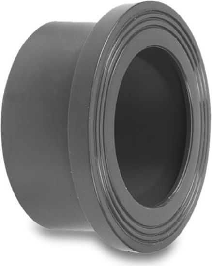 Afbeeldingen van VDL Kraagbus PVC-U grijs 63MM lijmmof DN50