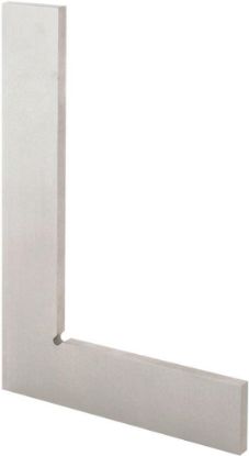 Afbeeldingen van FORUM Werkplaatswinkelhaak zonder aanslag DIN875/I RVS 200X130MM