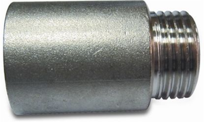 Afbeeldingen van PROFEC Kraanverlengstuk nr.230 messing 1.¼" buitendraad/binnendraad 15MM 40bar