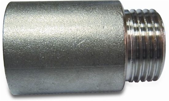 Afbeeldingen van PROFEC Kraanverlengstuk nr.230 messing ½" buitendraad/binnendraad 10MM 30bar