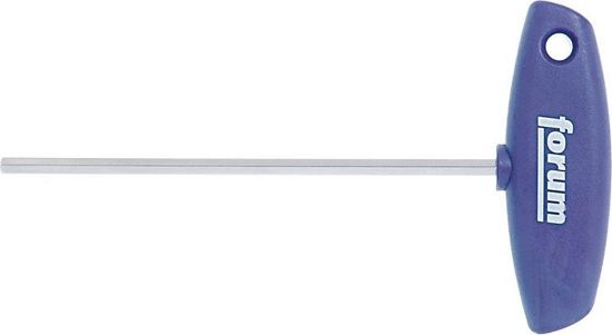 Afbeeldingen van FORUM Stiftsleutel inbus T-greep 6,0X150MM