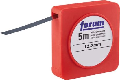 Afbeeldingen van FORUM Voelermaatband verenbandstaal gehard 0,04MM