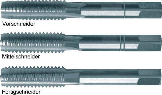 Afbeeldingen van FORUM Handtappenset HSS-E DIN352-C type N M14 3x