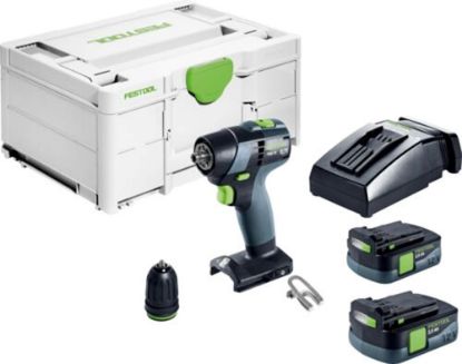 Afbeeldingen van FESTOOL Accu schroefboormachine TXS122,5-Plus 10,8V 2x 2,5Ah in systainer