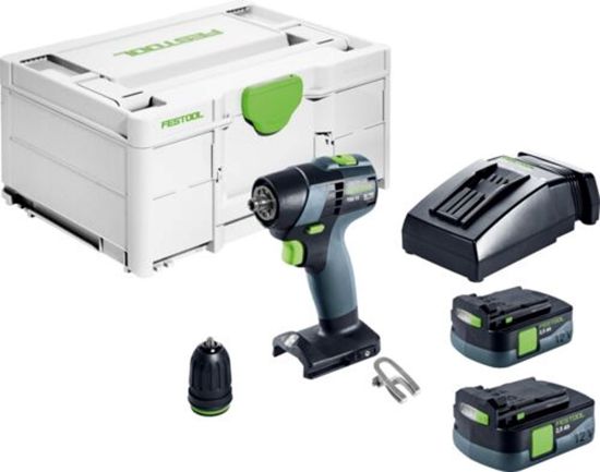 Afbeeldingen van FESTOOL Accu schroefboormachine TXS122,5-Plus 10,8V 2x 2,5Ah in systainer