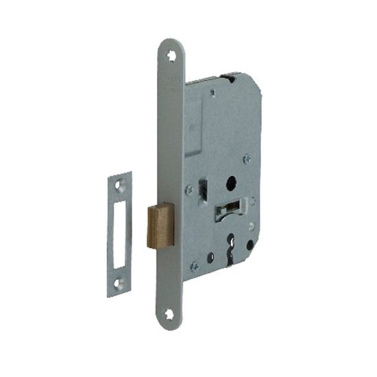 Afbeeldingen van Kastslot 50MM voorplaat gelakt 20X174MM