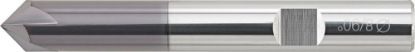 Afbeeldingen van FORUM Afbraamfrees VHM 90° DIN6527 TiAiN 8,0MM
