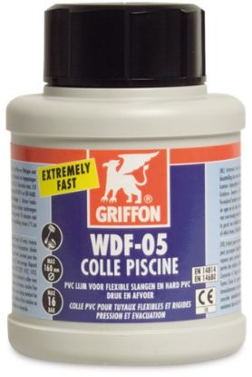 Afbeeldingen van GRIFFON PVC-lijm WDF-05 0,5L WRAS met kwast