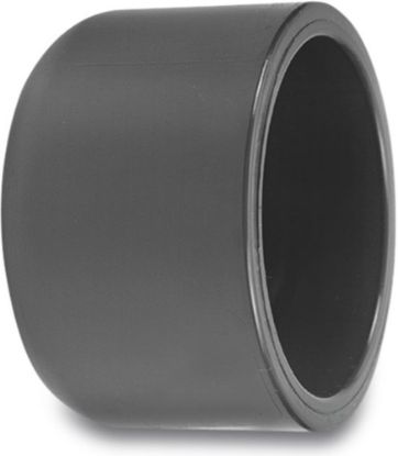Afbeeldingen van VDL Eindkap PVC-U grijs 25MM lijmmof 16bar