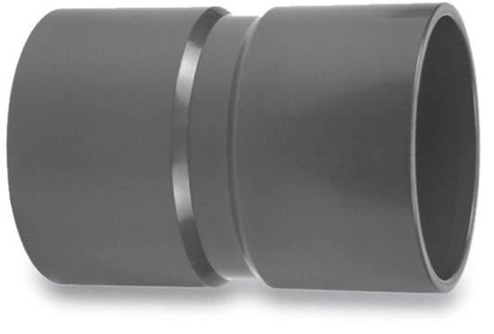 Afbeeldingen van VDL Sok PVC-U grijs 75MM lijmmof 10bar