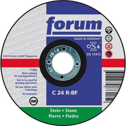 Afbeeldingen van FORUM Doorslijpschijf recht t.b.v. steen 230X3,0MM