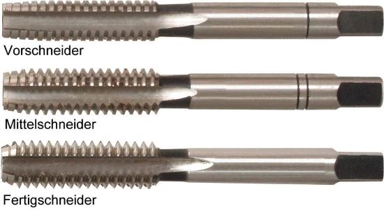 Afbeeldingen van FORUM Handtappenset HSS DIN2184-C type N W⅝"