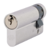 Afbeeldingen van OXLOC Profielcilinder enkel O3 vernikkeld 10/50MM SKG**