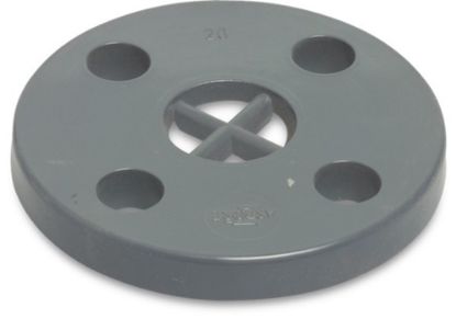 Afbeeldingen van PROFEC Blindflens PVC-U grijs DN100 DIN flens 16bar PN10/16