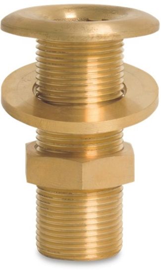 Afbeeldingen van PROFEC Doorvoer nr.1121 messing 3" buitendraad 20bar