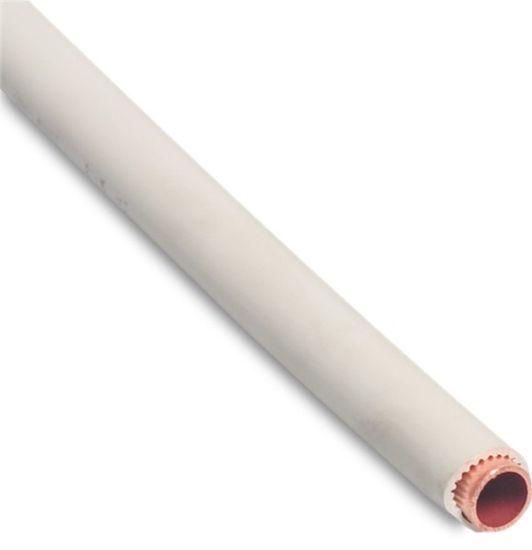 Afbeeldingen van Buis koper glad met beschermmantel 15X1MM KIWA/GASTEC