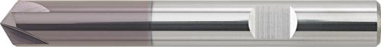 Afbeeldingen van FORUM Afbraamfrees VHM 120° DIN6527 TiAiN 6,0MM