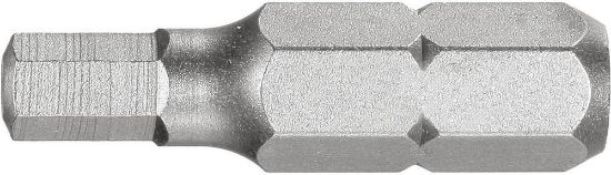 Afbeeldingen van FORUM Bit ¼" C6,3 DIN3126 taaihard inbus 2,5X25MM