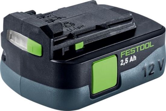 Afbeeldingen van FESTOOL Accu BP12Li2,5C 12V 2,5Ah C t.b.v. CXS/TXS12