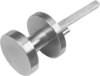 Afbeeldingen van OXLOC Deurkruk/knop + rozet L-model Tilburg RVS 37-47MM