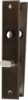 Afbeeldingen van OXLOC Langschild vrij/bezet rechthoek-model RVS 8X63MM