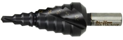 Afbeeldingen van Trapboor HSS TiAlN 4-20MM