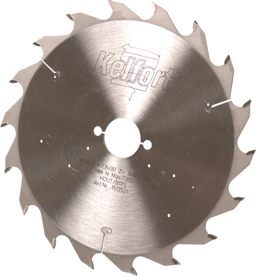 Afbeeldingen van KELFORT Cirkelzaagblad HM/HKS 210X2,8X30MM Z=18WZ