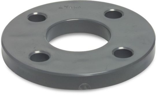 Afbeeldingen van PROFEC Overschuifflens PVC-U grijs 125/140MM DN110 16bar PN10/16