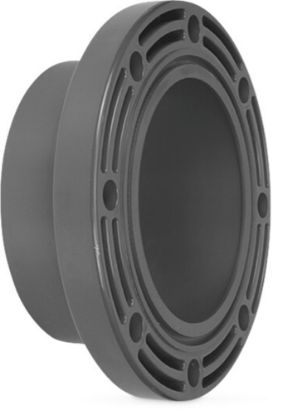 Afbeeldingen van VDL Lijmflens (O-ring) PVC-U grijs 225MM lijmmof